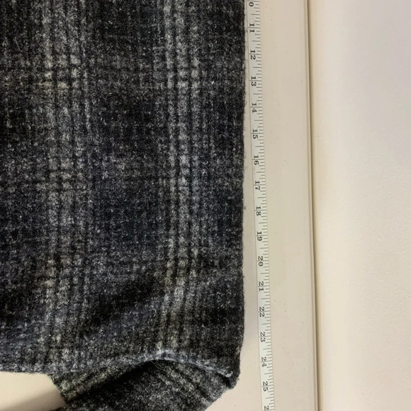 Betabrand Mens Plaid  Wool Blend Academia Crewneck Size XL A019 - Picture 10 of 13